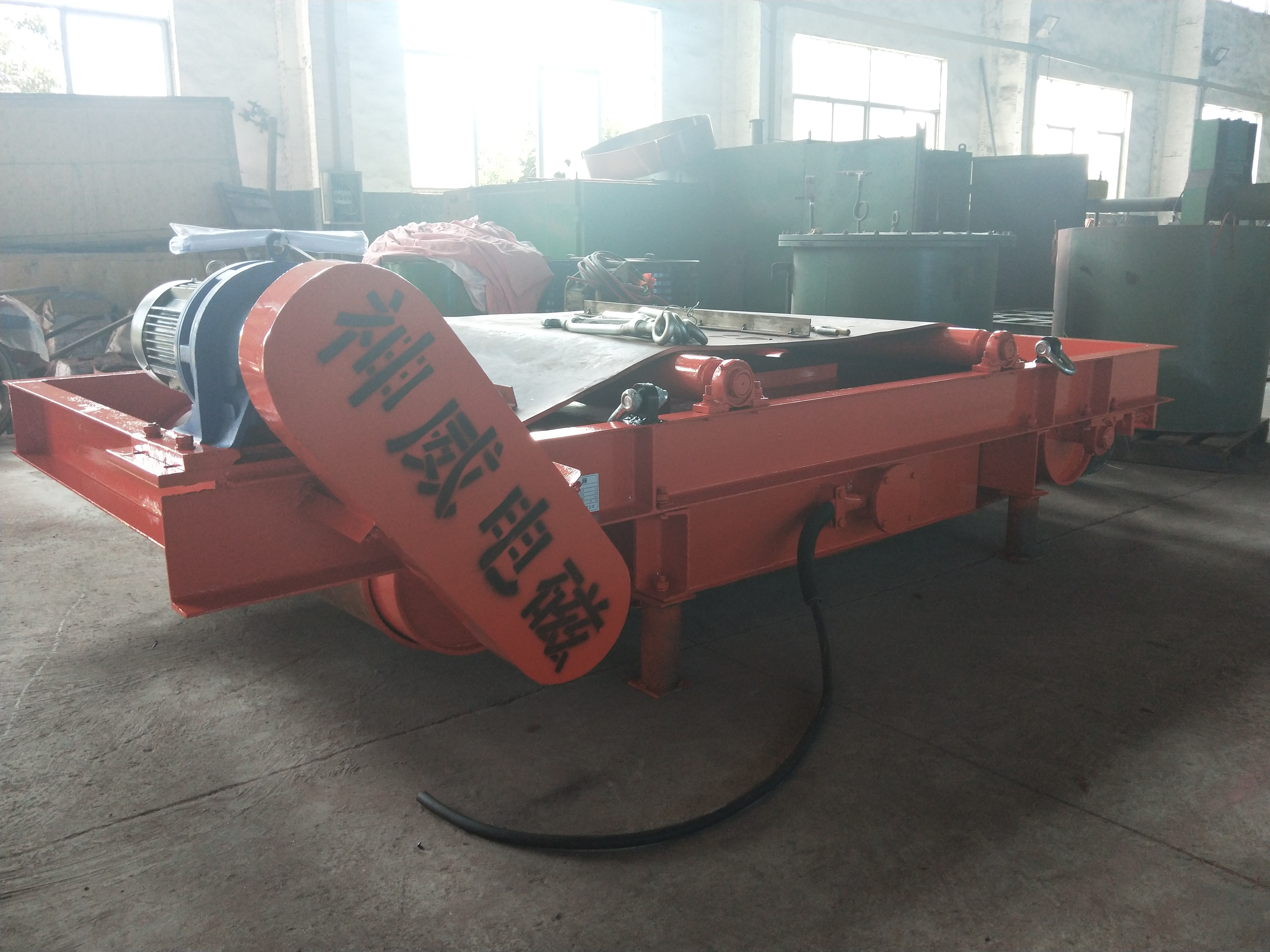 MC12（RCDD）系列自卸式電磁除鐵器